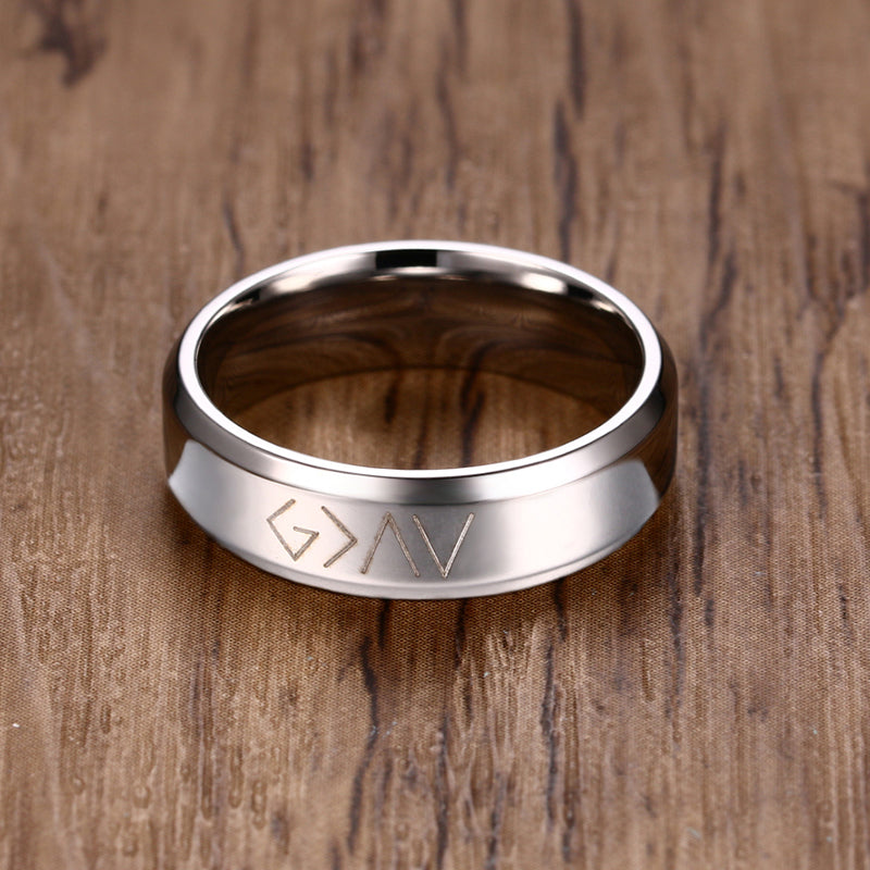 Faithful Titanium Scripture Band
