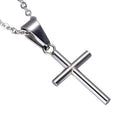 Stainless Steel Christian Cross Necklace Pendant